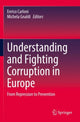 Book cover of: Understanding and Fighting Corruption in Europe. By: Enrico Carloni