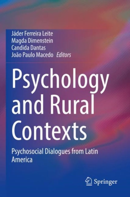 Book cover of: Psychology and Rural Contexts. By: Jáder Ferreira Leite