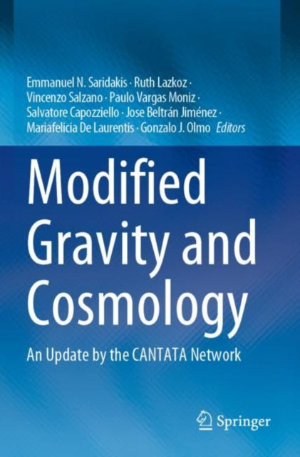 Book cover of: Modified Gravity and Cosmology. By: Emmanuel N. Saridakis