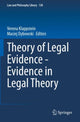 Book cover of: Theory of Legal Evidence - Evidence in Legal Theory. By: Verena Klappstein