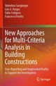 Book cover of: New Approaches for Multi-Criteria Analysis in Building Constructions. By: Valentino Sangiorgio