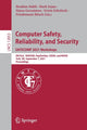 Book cover of: Computer Safety, Reliability, and Security. SAFECOMP 2021 Workshops. By: Ibrahim Habli