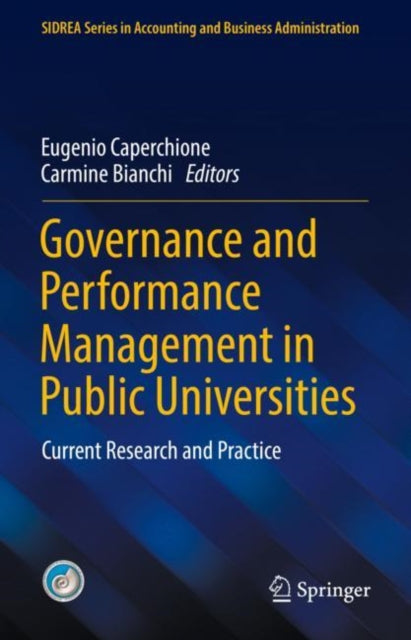 Book cover of: Governance and Performance Management in Public Universities. By: Eugenio Caperchione