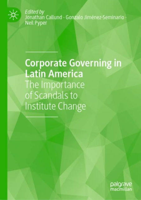 Book cover of: Corporate Governing in Latin America. By: Gonzalo Jiménez Seminario