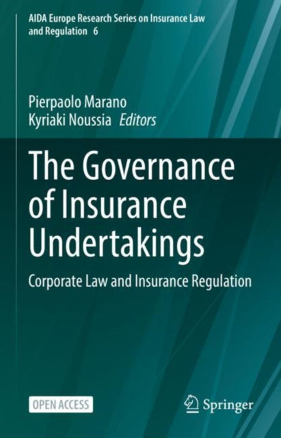 Book cover of: Governance of Insurance Undertakings. By: Pierpaolo Marano
