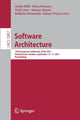 Book cover of: Software Architecture. By: Stefan Biffl