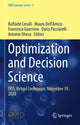 Book cover of: Optimization and Decision Science. By: Mauro Dell'Amico