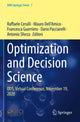 Book cover of: Optimization and Decision Science. By: Raffaele Cerulli