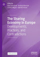 Book cover of: Sharing Economy in Europe. By: Vida Česnuitytė