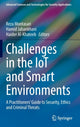 Book cover of: Challenges in the IoT and Smart Environments. By: Reza Montasari