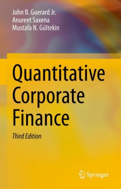 Book cover of: Quantitative Corporate Finance. By: John B. Guerard Jr.