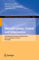 Book cover of: Network Games, Control and Optimization. By: Samson Lasaulce