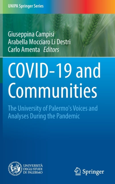 Book cover of: COVID-19 and Communities. By: Giuseppina Campisi
