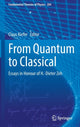 Book cover of: From Quantum to Classical. By: Claus Kiefer