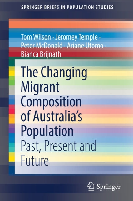 Book cover of: Changing Migrant Composition of Australia’s Population. By: Thomas Wilson