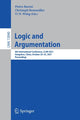 Book cover of: Logic and Argumentation. By: Pietro Baroni