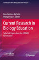 Book cover of: Current Research in Biology Education. By: Konstantinos Korfiatis