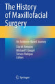 Book cover of: History of Maxillofacial Surgery