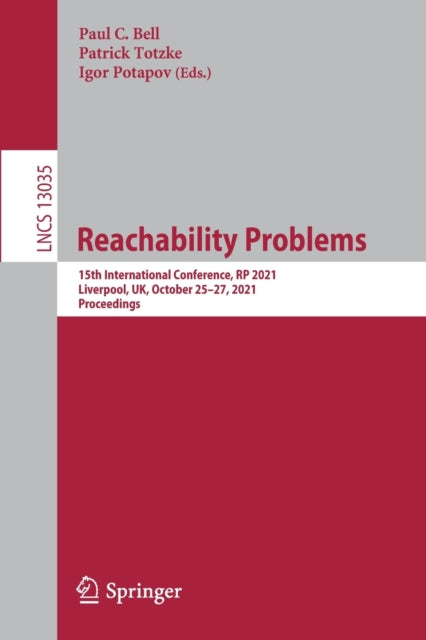 Book cover of: Reachability Problems. By: Paul C. Bell