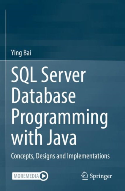 Book cover of: SQL Server Database Programming with Java. By: Ying Bai