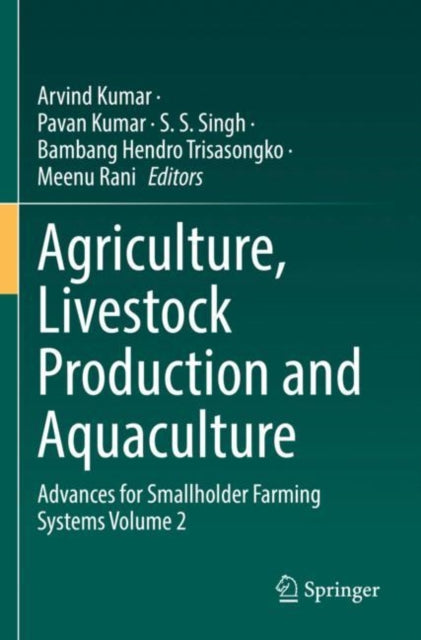 Book cover of: Agriculture, Livestock Production and Aquaculture. By: Arvind Kumar