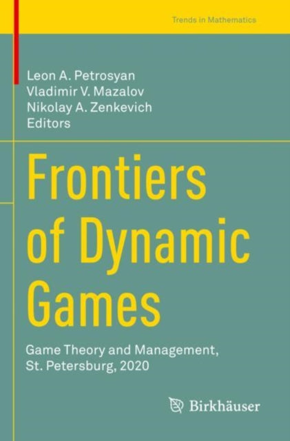 Book cover of: Frontiers of Dynamic Games