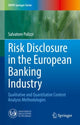 Book cover of: Risk Disclosure in the European Banking Industry. By: Salvatore Polizzi