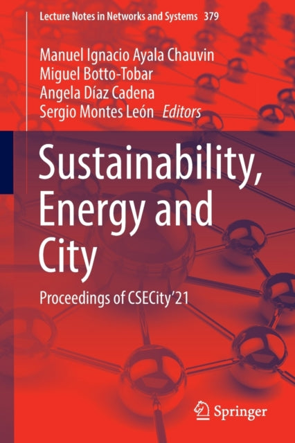 Book cover of: Sustainability, Energy and City. By: Manuel Ignacio Ayala Chauvin