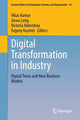 Book cover of: Digital Transformation in Industry. By: Vikas Kumar