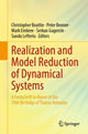 Book cover of: Realization and Model Reduction of Dynamical Systems. By: Christopher Beattie