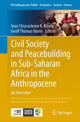 Book cover of: Civil Society and Peacebuilding in Sub-Saharan Africa in the Anthropocene. By: Jean Chrysostome K. Kiyala