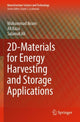 Book cover of: 2D-Materials for Energy Harvesting and Storage Applications