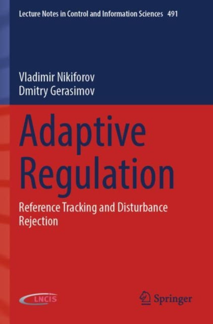 Book cover of: Adaptive Regulation. By: Vladimir Nikiforov