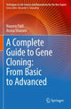 Book cover of: Complete Guide to Gene Cloning: From Basic to Advanced. By: Nayana Patil