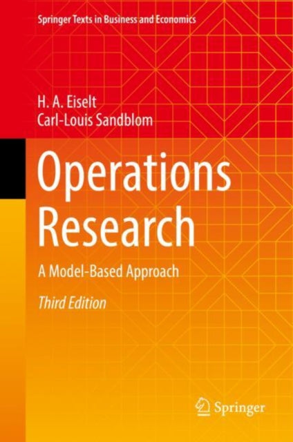 Book cover of: Operations Research. By: H. A. Eiselt