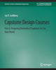 Book cover of: Capstone Design Courses, Part II. By: Jay Goldberg