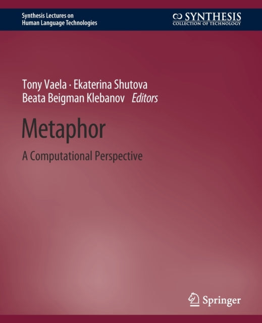 Book cover of: Metaphor. By: Tony Veale