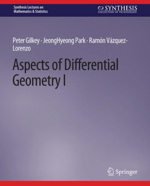 Book cover of: Aspects of Differential Geometry I. By: Peter B. Gilkey