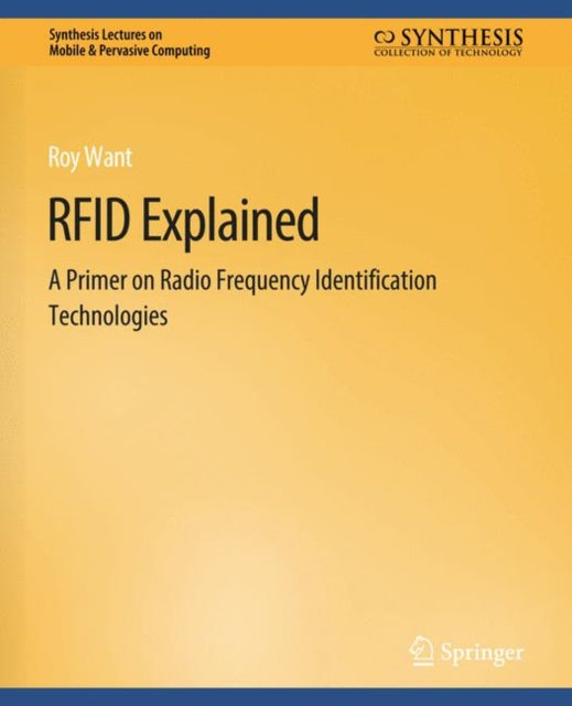 Book cover of: RFID Explained. By: Roy Want