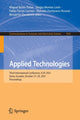 Book cover of: Applied Technologies. By: Miguel Botto-Tobar