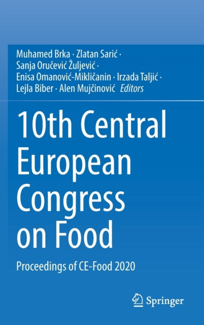 Book cover of: 10th Central European Congress on Food. By: Muhamed Brka