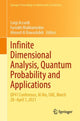 Book cover of: Infinite Dimensional Analysis, Quantum Probability and Applications. By: Luigi Accardi