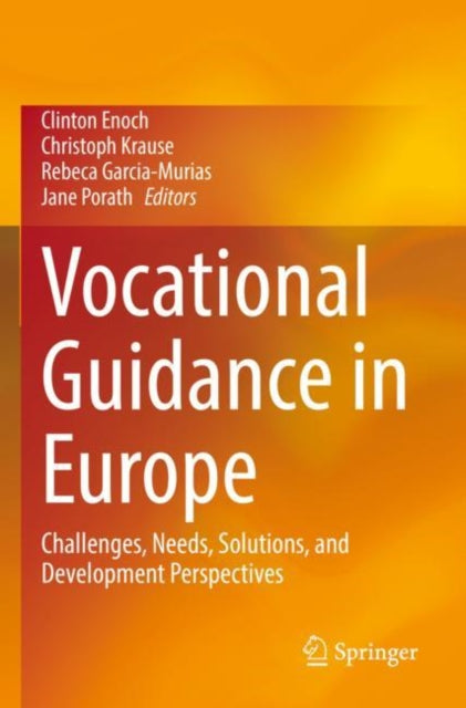 Book cover of: Vocational Guidance in Europe. By: Clinton Enoch