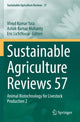 Book cover of: Sustainable Agriculture Reviews 57. By: Vinod Kumar Yata
