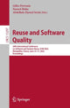 Book cover of: Reuse and Software Quality. By: Gilles Perrouin