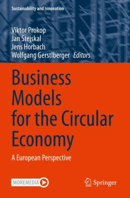 Book cover of: Business Models for the Circular Economy. By: Viktor Prokop