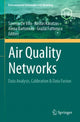 Book cover of: Air Quality Networks. By: Saverio De Vito