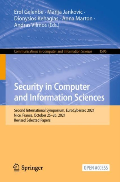 Book cover of: Security in Computer and Information Sciences. By: Erol Gelenbe