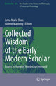 Book cover of: Collected Wisdom of the Early Modern Scholar. By: Anna Marie Roos