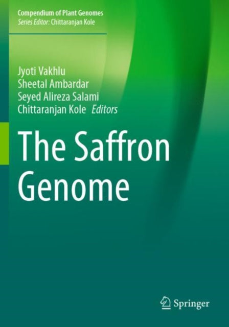 Book cover of: Saffron Genome. By: Jyoti Vakhlu